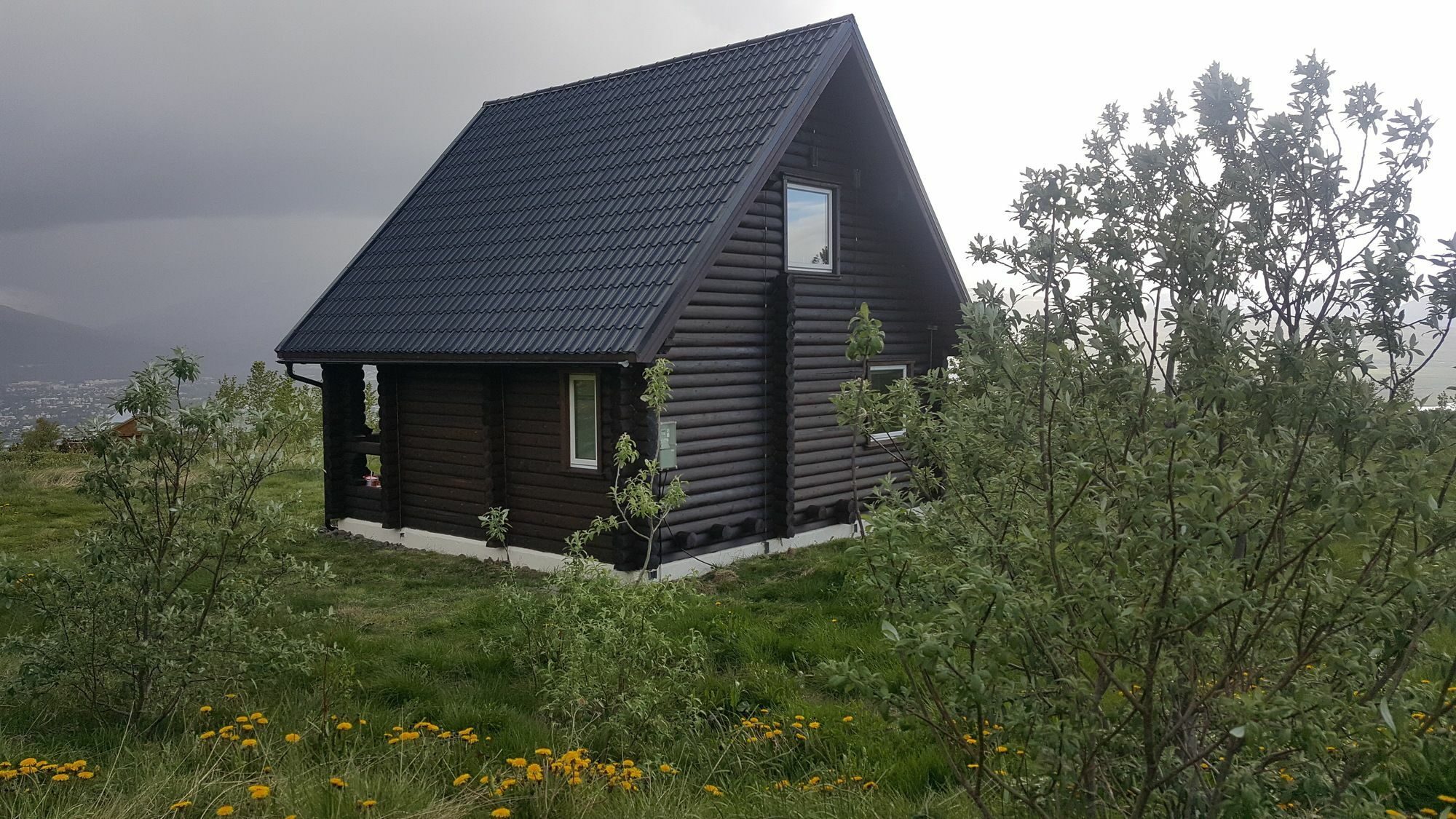 Akureyri Log Cottage Luaran gambar